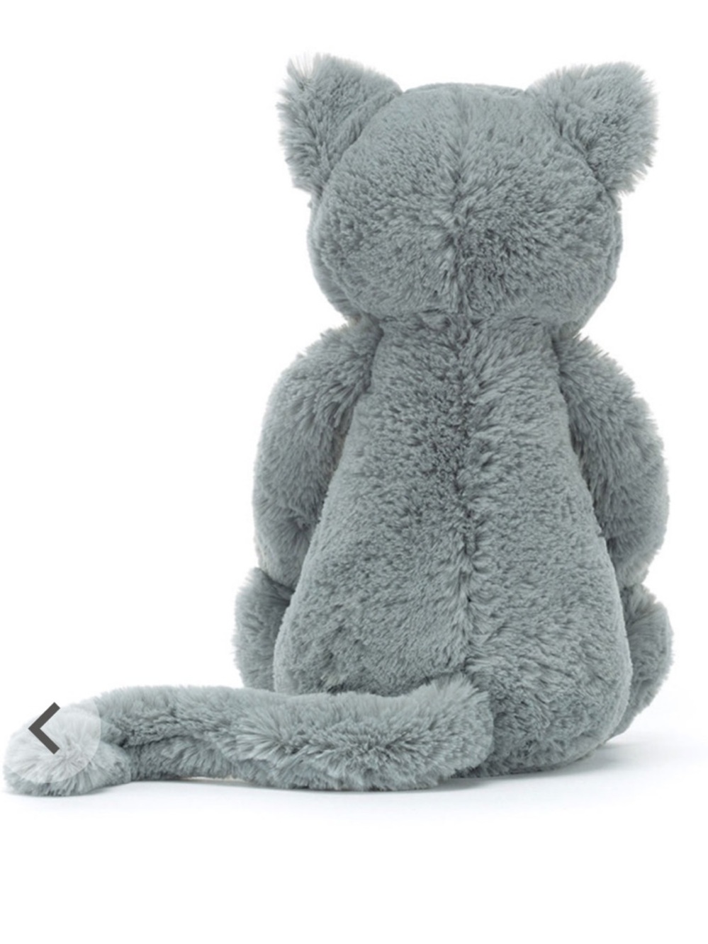 NWT Jellycat Bashful Kitten Gray Soft Fluffy Collectible - Picture 6 of 13
